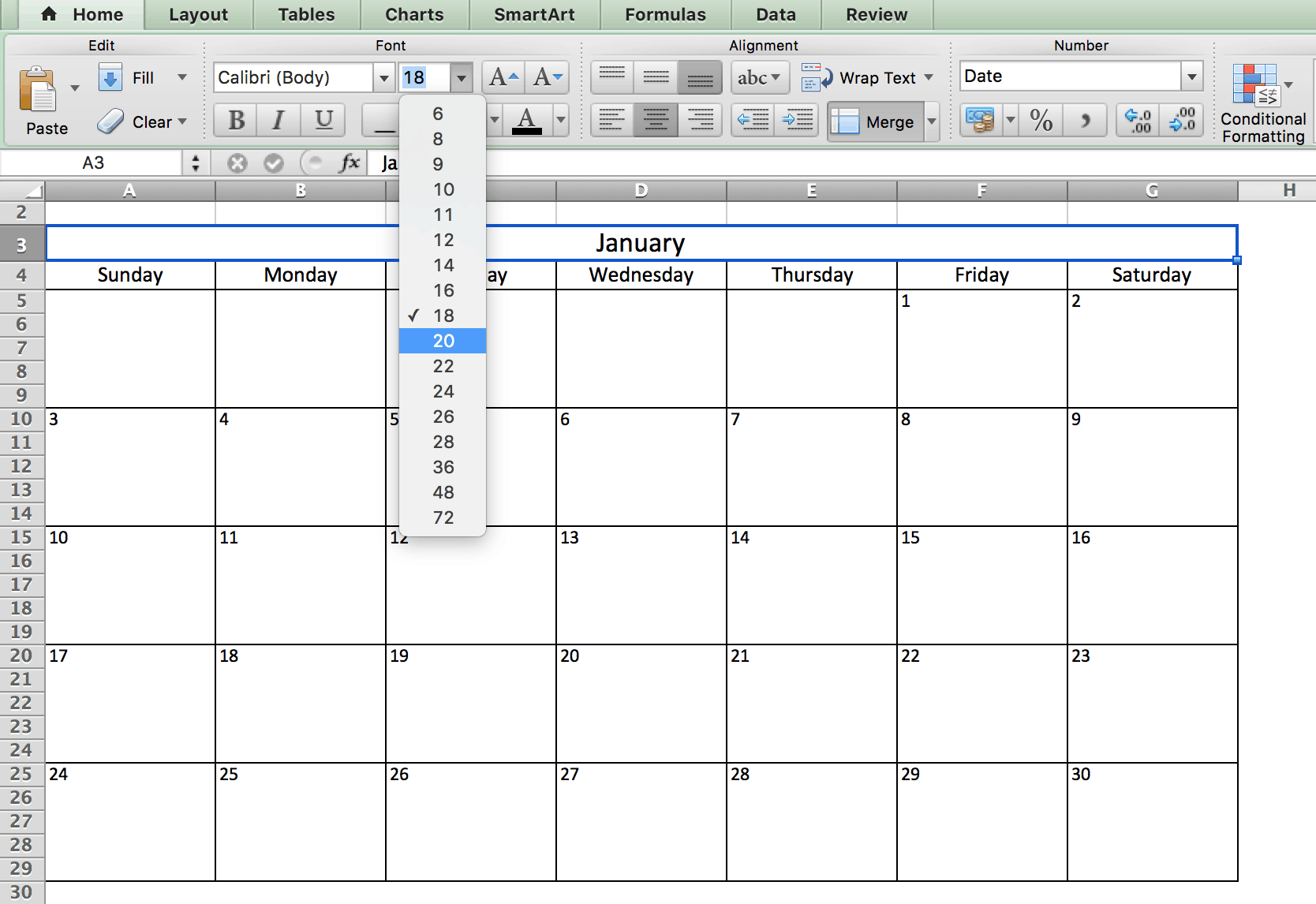 Free Printable Excel Calendar Templates for 2022 On Smartsheet